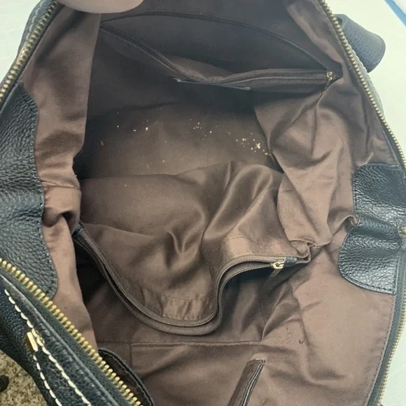 Cuore & Pelle Amelia Satchel in Black leather - Picture 7 of 8